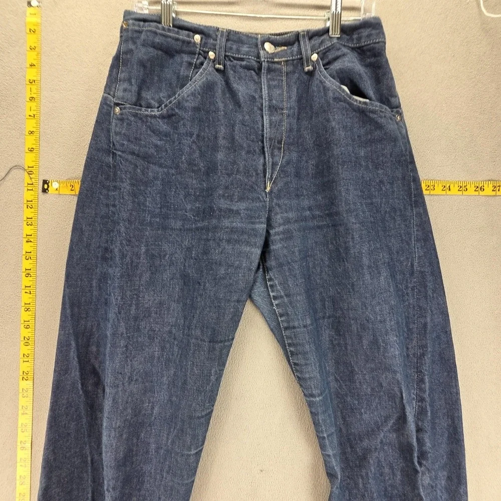 Vintage Levis Engineered Jeans Mens Blue Twisted Dark Wash Fits 29x34